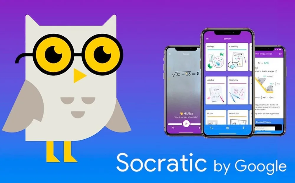أهم برامج الذكاء الاصطناعي لحل الواجبات طورت Google تطبيق Socratic لمساعدة الطلاب في مختلف المواد الدراسية باستخدام الذكاء الاصطناعي.