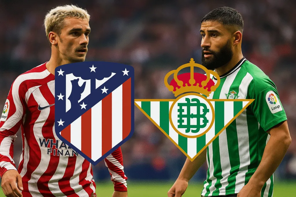 هدف مبكر وأداء صادم: تحليل الشوط الأول لمباراة أتلتيكو مدريد ضد ريال بيتيس هدف مبكر وأداء صادم: تحليل الشوط الأول لمباراة أتلتيكو مدريد ضد ريال بيتيس